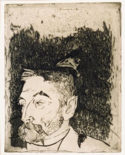 Stéphane Mallarmé by Paul Gauguin